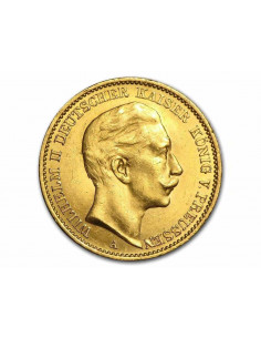 Pièce Or 20 Mark Allemande