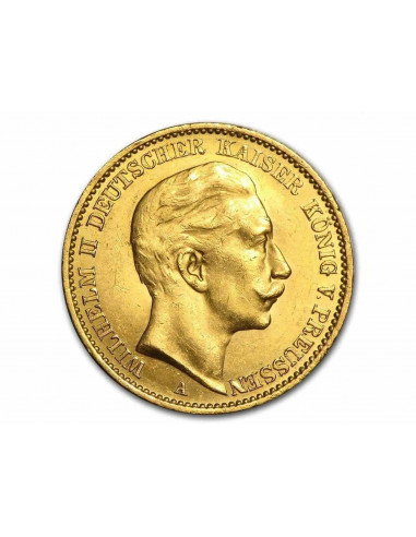 Pièce Or 20 Mark Allemande