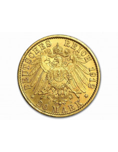 Pièce Or 20 Mark Allemande 2