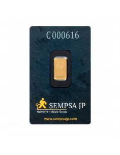 Lingot Or 5 grammes SEMPSA 2
