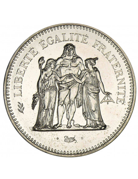 Pièce argent 50 Francs Hercule - acheter des pièces d'argent et d'or sur preprod.or-investissement.fr.oec-ha.pub.ovea.com