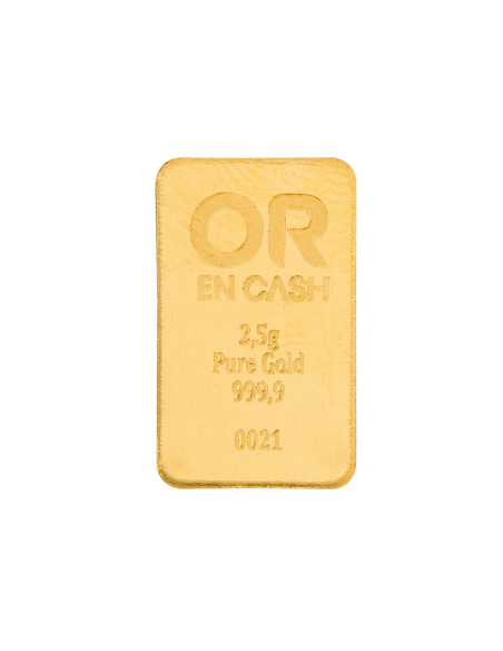 lingotin d'or 2,5g, achat or d'investissement pour les débutants et les collectionneurs avisés