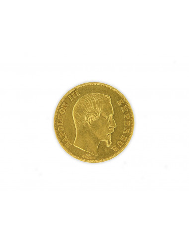 Pièce Or 50 Francs Napoléon III