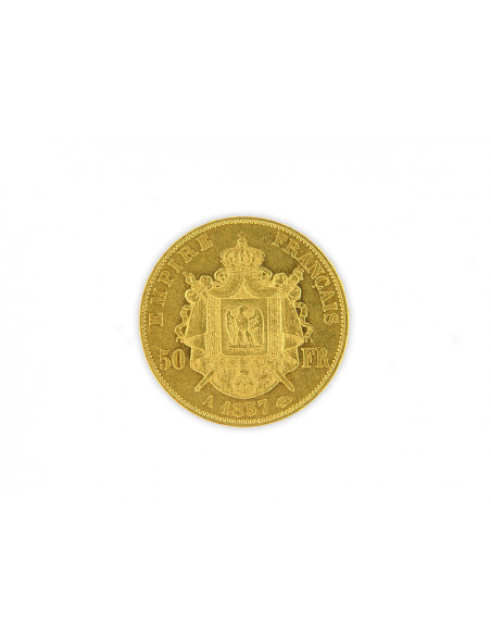 Pièce Or 50 Francs Napoléon III