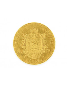 Pièce Or 100 Francs Napoléon III 2
