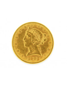Pièce Or 5$US