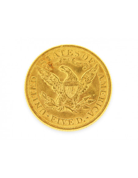 Pièce Or 5$US