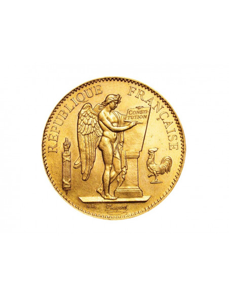 Pièce Or 20 Francs Génie
