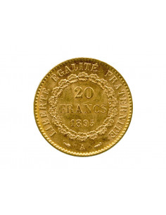 Pièce Or 20 Francs Génie 2