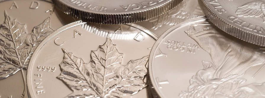 Pièces d'argent d'investissement canadiennes