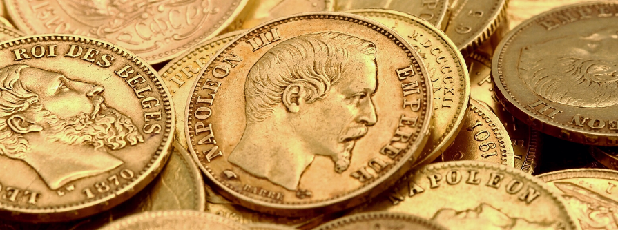 Pièces d'or boursables