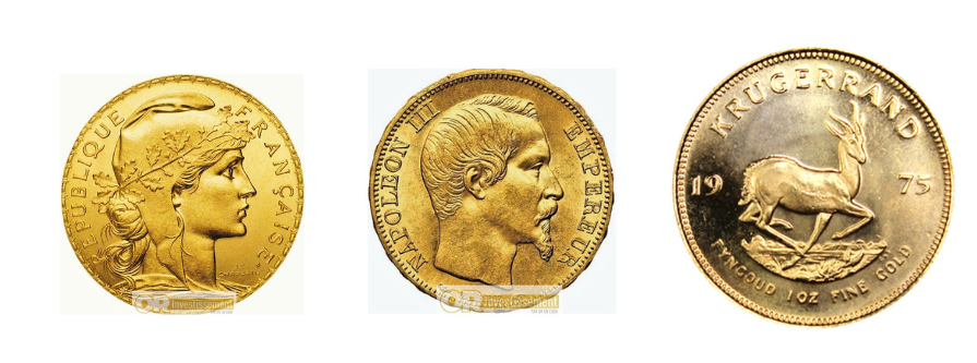Marianne Coq, Napoléon III, Krugerrand