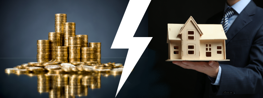 Choisir entre l'investissement dans l'or ou l'immobilier