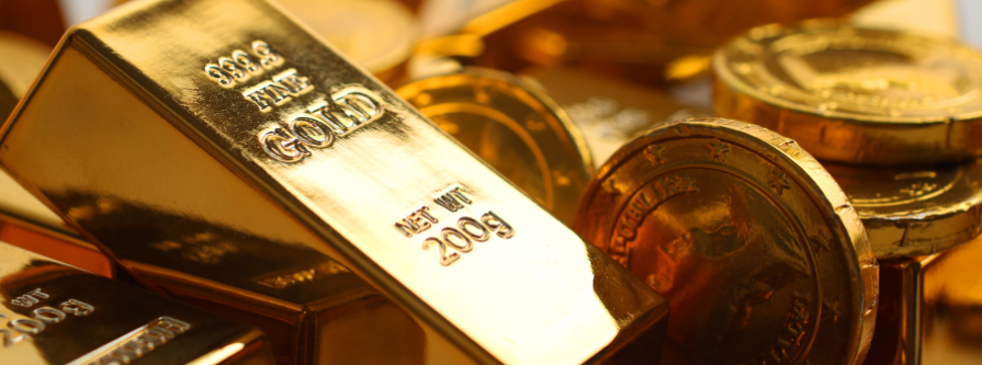 Pièces et lingots en or